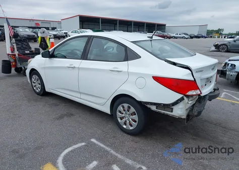 2017 Hyundai Accent Se from USA, damaged, VIN KMHCT4AE2HU286214